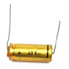 Electrolytic Capacitor; 470uF; 40V; Ø0.472x1.535Inch; Ø12x39mm; 
