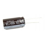 Electrolytic Capacitor; 82uF; 400V; Ø0.630x1.240Inch Ø16x31.5mm