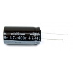 Electrolytic Capacitor; 47uF; 400V; Ø0.709x1.397Inch; Ø18x35.5mm
