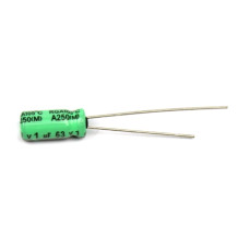 Electrolytic Capacitor; 150uF; 25V; Ø0.258x0.454Inch; Ø6.5x11.5mm