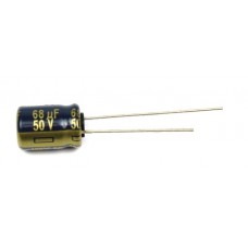 Electrolytic Capacitor; 1000uF; 10V; Ø0.314x0.433Inch; Ø8x11mm