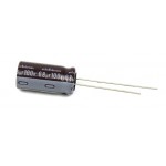 Electrolytic Capacitor; 68uF; 100V; Ø0.374x0.787Inch; Ø9.5x20mm 