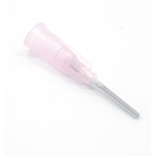 Needle steel; Size 12mm; Straight; Ø0.90mm; Ø1,20mm; Mounting Luer Lock