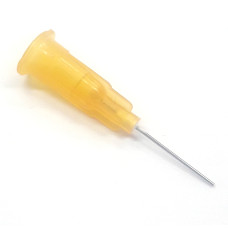 Needle steel; Size 12mm; Straight; Ø0.25mm; Ø0.51mm; Mounting Luer Lock