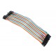 40 Pcs Cabos Jumper M-F (Male-Female) Breadboard
