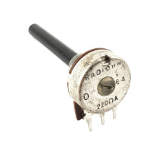 Potentiometer; Single-Turn; 220 Ohm; ±20%; 0,4W; Linear; Rotary; Plastic Shaft; THT;