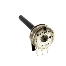 Potentiometer: shaft; single turn; 1MR; 0.4W; ±20%; 6mm; linear