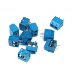  Screw Terminal Block Connector 2Pins 5mm Pitch 