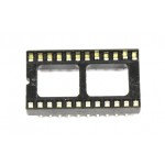 IC & Component Socket, DIP Socket, 40, 2.54 mm, 15.24 mm,