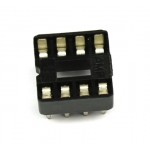 IC & Component Socket, DIP Socket, 8, 2.54 mm, 7.62 mm