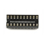 IC & Component Socket, DIP Socket, 20, 2.54 mm, 7.62 mm