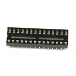 IC & Component Socket, DIP Socket, 28, 2.54 mm, 7.62 mm