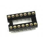 IC & Component Socket, DIP Socket, 14, 2.54 mm, 7.62 mm