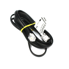 Telephone Cable Black 1.80m
