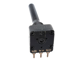 Potentiometer; Single Turn; 22K Ohm; 0,2W; Linear; Rotary; Plastic Shaft; THT;