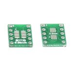SOT23 MSOP10 Adapter SMD PCB convert to DIP 10