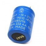 Electrolytic Capacitor; 2200uF; 25V; Ø0.984x1.378Inch; Ø25x35mm