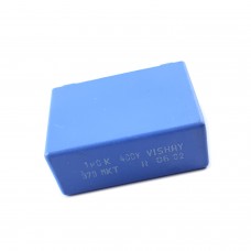 Film Capacitor; Polyester; 1uF; 400V; 0.984x0.354x0.709Inch; 25x9x18mm;