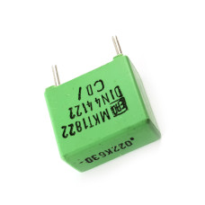 Film Capacitor; Polyester; 0u022F; 22nF; 630V; 0.472x0.236x0.394Inch; 12x6x10mm;
