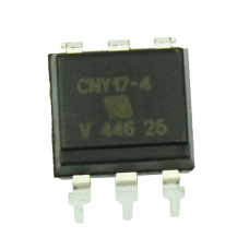 CNY17-3X006 Transístor Output Optocoupler, 1 Channel, DIP 6  