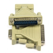Adaptador DB25 Macho para DB9 Fêmea