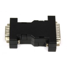 DB15 male to HD15/ VGA male adapter