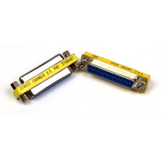 DB25 female to female adapter