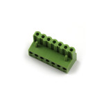 Pluggable terminal block, plug, female, 5.08mm, straight, ways:7 to wire