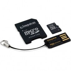 Memory card Micro SD Kingston 16GB class4c/adapt USB - MBLY4G2/16GB