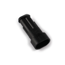 Male Connector for wire-wire, Superseal 1.5, PIN 2, IP67, 24VDC