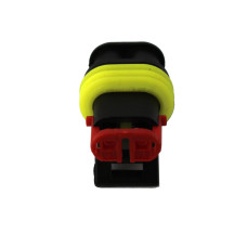 Female Connector for wire-wire, Superseal 1.5, PIN2, IP67, 24VDC