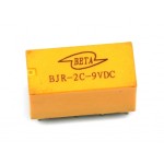 BJR-2C-9VDC 9V 2A DOUBLE RELAY