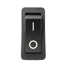 Single-pole Rocker Switch ON-OFF SPST 250VAC 15A - Black