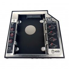 12.7mm SATA 2nd SSD HDD 2.5" Hard Drive Caddy
