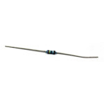 Metal Film Resistor; 2R4; 600mW; ±1%; Ø2.5x6.8mm; Metal Film Resistor; 2R4; 600mW; ±1%; Ø2.5x6.8mm;