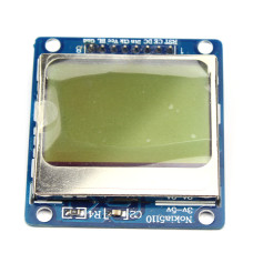 1.6inch LCD Display Module Adapter PCB with Blue Back Light for Nokia 5110 / 3310
