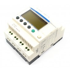SR2B121FU  Smart Relay, Compact, Zelio Logic, 8 Discrete Inputs, 4 Relay Outputs, 100 to 240 Vac