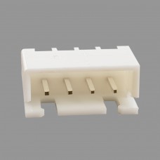 Socket; wire-board; male; PIN:4; 2,54mm; THT; 1A; tinned; 20m ohm; -25÷85°C