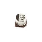 Electrolytic Capacitor; SMD; 100uF; 4V; Ø0.244x0.201Inch; Ø6,2x5,2mm