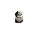 Electrolytic  Capacitor; SMD; 100uF; 35V; Ø6.3x7.7mm