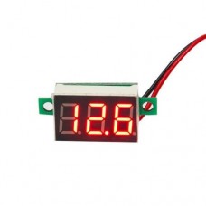 Waterproof Digital Voltmeter DC 2.4-30V 