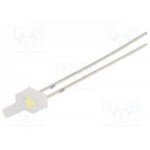 LED; 2mm; White warm; 330-500mcd; 90°;Front: Flat; 2,8÷3,6V 