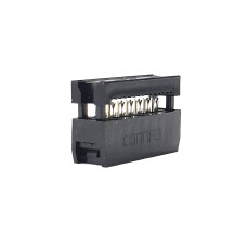 Black FC-14P IDC Socket Kit 2.54mm JTAG Socket ISP Connector