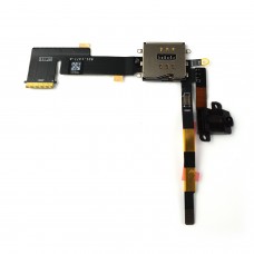 Flex with audio input connector and sim connectors for iPad 2, 3G, WIFI