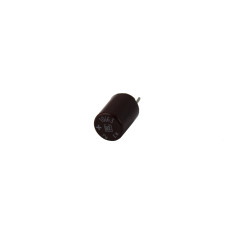 Bakelite Capacitor; Polarized; 10uF; 63V; 13mm x Ø9mm