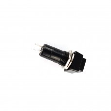 Momentary push Button; 2 positons; Black; 1A; 250V