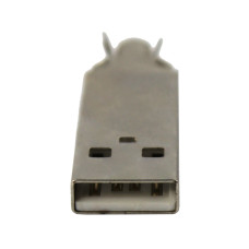 USB-A connector; Male; Nickel Structure; For Cable;