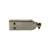 USB-A connector; Male; Nickel Structure; For Cable;