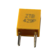 ZTB-429E; Ceramic crystal; 429kHz; 2 Pin; THT