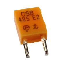 CSB-485E; Ceramic crystal; 485kHz; 2 Pin; THT